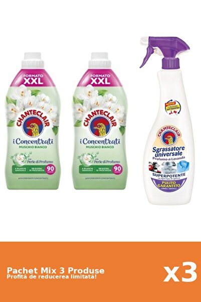 Chanteclair Set 3 Chanteclair Mix: 2 Conditioner, 1 Degreaser