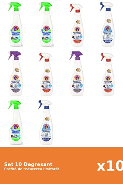 Chanteclair Set 10 Degresant Chanteclair: 3xLamaie, 3xMarsilia, 2xBicarbonat,...