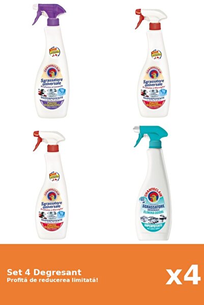 Chanteclair Set 4 Degresant Chanteclair: 1xLavanda, 2xMarsilia, 1xAntiMiros