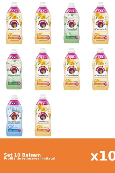 Chanteclair Set of 10 Chanteclair Balms: 7xOrange, 2xWhite Musk, 1xLotus