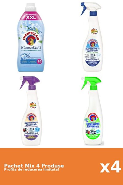 Chanteclair Set 4 Chanteclair Mix: 1 Conditioner, 3 Degreaser