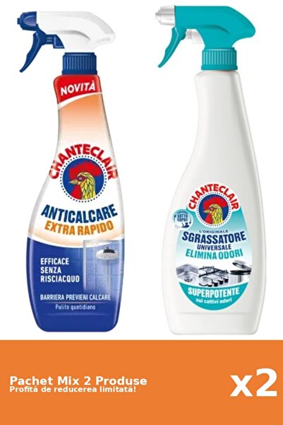 Chanteclair Set 2 Mix Chanteclair: 1 Anticalcar, 1 Degresant