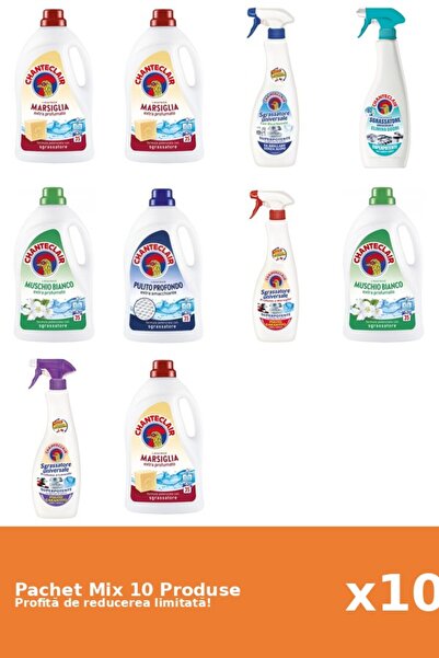 Chanteclair Set 10 Mix Chanteclair: 6 Detergent, 4 Degresant