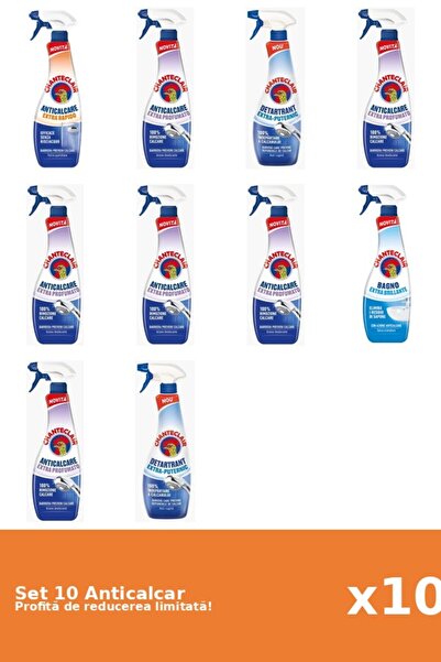Chanteclair Set 10 Anticalcar Chanteclair: 1xRapid, 6xParfumat, 2xPuternic, 1...