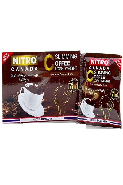 NITRO CANADA قهوة التخسيس لإنقاص الوزن، 15 كيسًا × 12 كيسًا