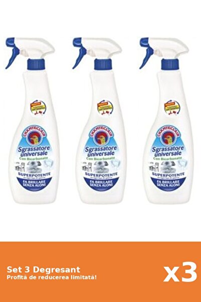 Chanteclair Set 3 Degresant Bicarbonat, 600 ml