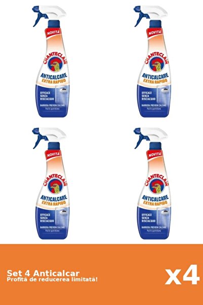Chanteclair Set 4 Anticalcar Rapid, 625 ml