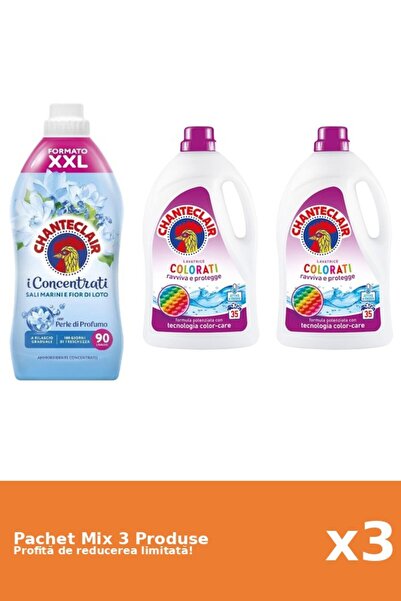 Chanteclair Set 3 Mix Chanteclair: 1 Balsam, 2 Detergent