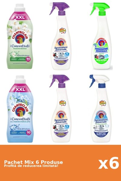 Chanteclair Set 6 Mix Chanteclair: 2 Balsam, 4 Degresant