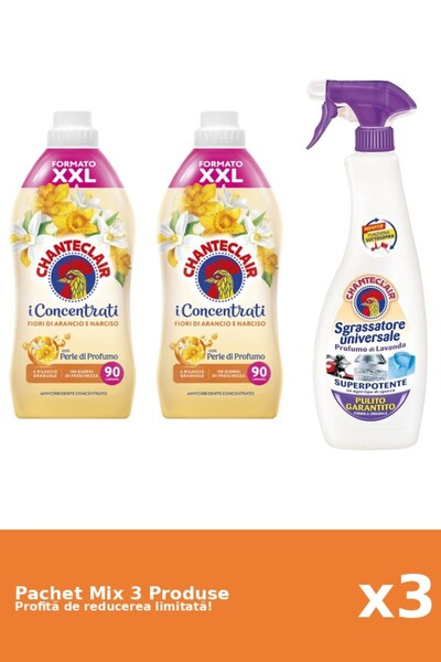 Chanteclair Set 3 Chanteclair Mix: 2 Conditioner, 1 Degreaser