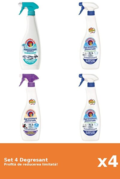 Chanteclair Set 4 Degresant Chanteclair: 1xAntiMiros, 2xBicarbonat, 1xMosc Alb