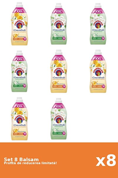 Chanteclair Set 8 Balsam Chanteclair: 4xOrange, 4xWhite Musk