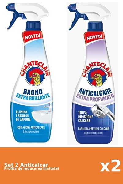 Chanteclair Set of 2 Chanteclair Anti-limescale: 1xClassic, 1xScented