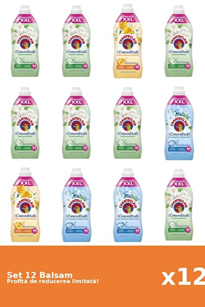 Chanteclair Set of 12 Chanteclair Balms: 7xWhite Musk, 2xOrange, 3xLotus