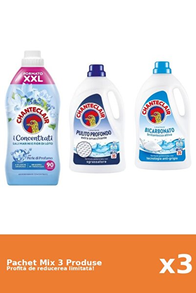 Chanteclair Set 3 Mix Chanteclair: 1 Conditioner, 2 Detergent