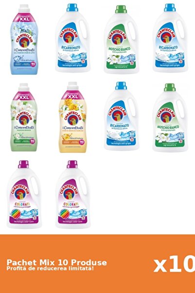 Chanteclair Set 10 Mix Chanteclair: 3 Conditioner, 7 Detergent