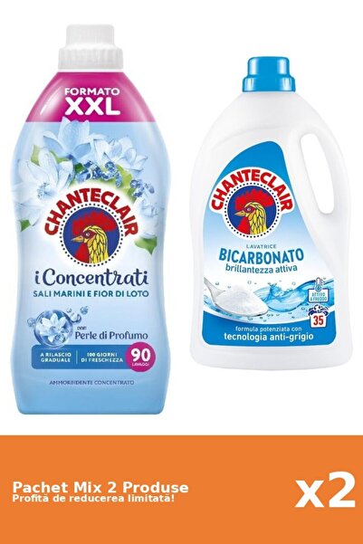 Chanteclair Set 2 Mix Chanteclair: 1 Conditioner, 1 Detergent