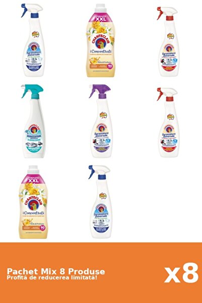 Chanteclair Set 8 Chanteclair Mix: 6 Degreaser, 2 Conditioner