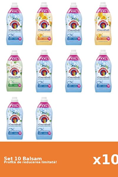 Chanteclair Set of 10 Chanteclair Balms: 7xLotus, 2xOranges, 1xWhite Musk