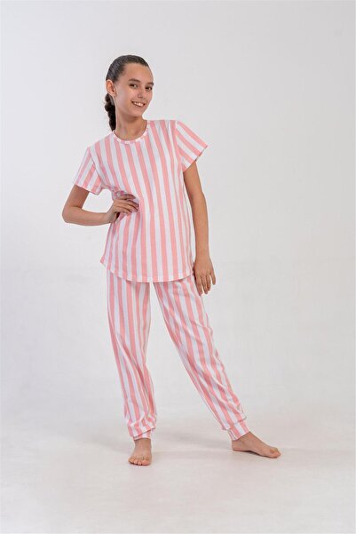 OBJE Girl's Pink Pocket T-Shirt