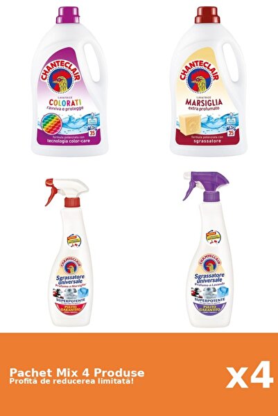 Chanteclair Set 4 Mix Chanteclair: 2 Detergent, 2 Degresant