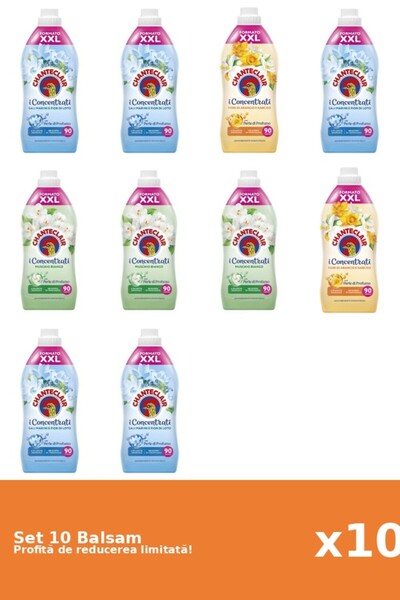 Chanteclair Set of 10 Chanteclair Balm: 5xLotus, 2xOrange, 3xWhite Musk