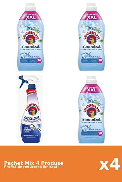 Chanteclair Set 4 Mix Chanteclair: 3 Balsam, 1 Anticalcar