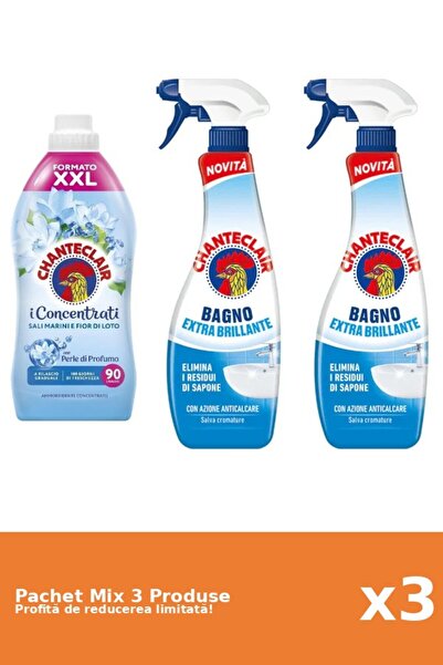 Chanteclair Set 3 Mix Chanteclair: 1 Balsam, 2 Anticalcar