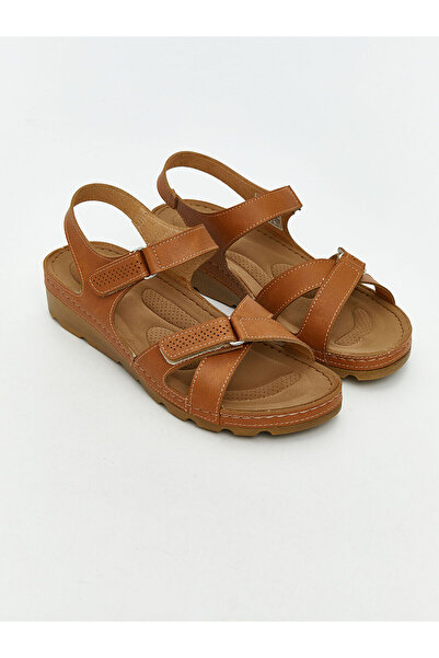 LC Waikiki Peak New Season Leather Look Women's Sandals