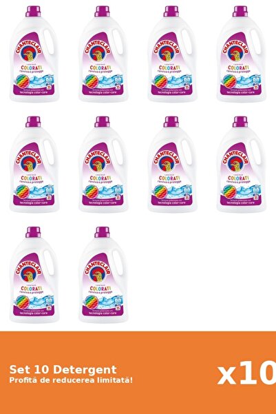 Chanteclair Set 10 Detergent Color, 1575 ml