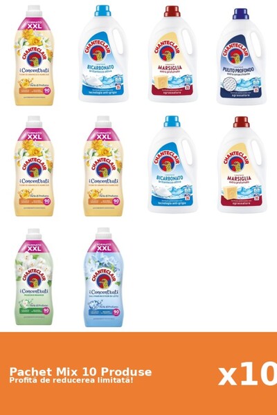 Chanteclair Set 10 Mix Chanteclair: 5 Balsam, 5 Detergent