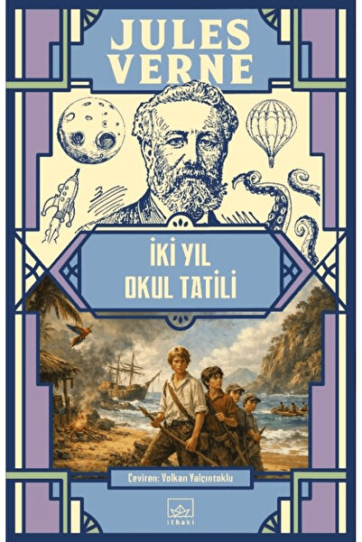 İthaki Yayınları İki Yıl Okul Tatili / Jules Verne / / 9786052656983