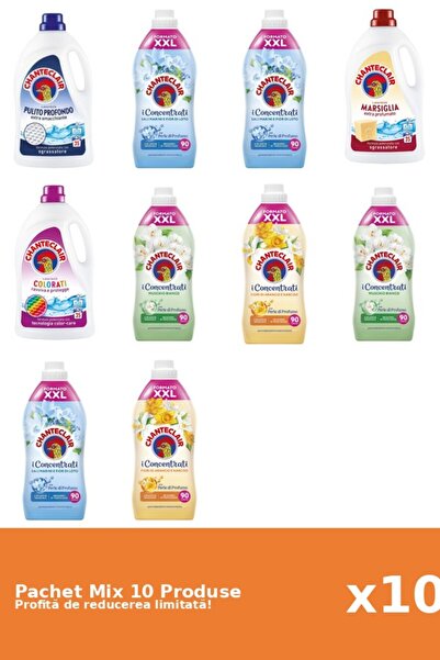 Chanteclair Set 10 Mix Chanteclair: 3 Detergent, 7 Conditioner