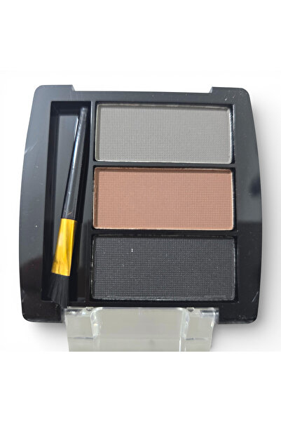 Sudedi Home 3 Colors Professional Eyebrow Shadow Palette Natural Plump Eyebro...
