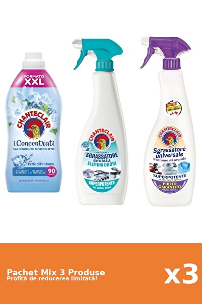 Chanteclair Set 3 Mix Chanteclair: 1 Balsam, 2 Degresant