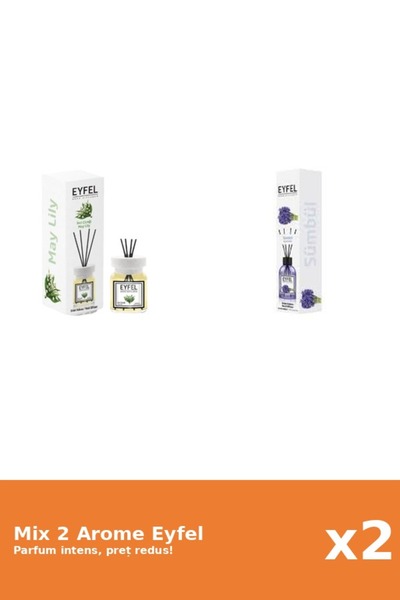 Eyfel Set 2 Mix Eyfel: 1x Lacramioare, 1x Zambile