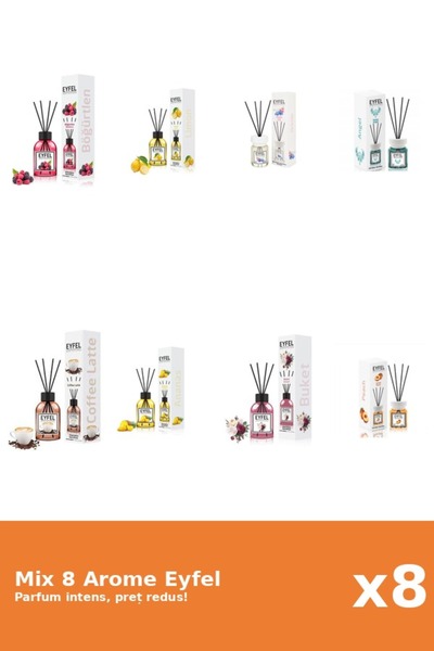 Eyfel Set 8 Mix Variat: 8 arome
