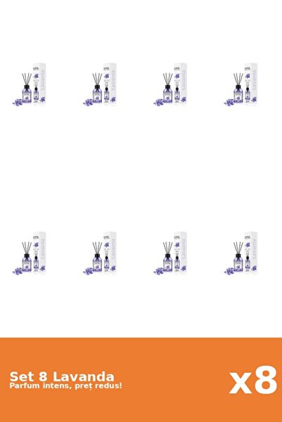 Eyfel Set 8 Odorizant Lavanda, 120 ml