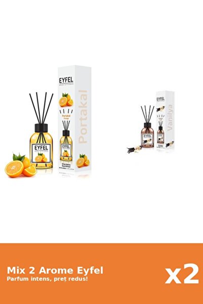 Eyfel Set 2 Mix Eyfel: 1x Portocala, 1x Vanilie