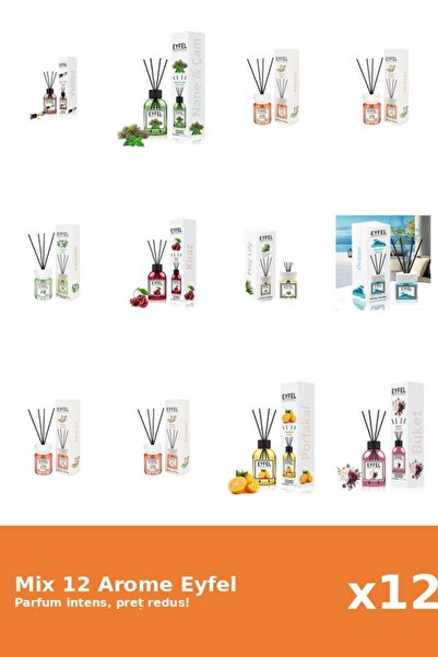 Eyfel Set 12 Mix Variat: 9 arome