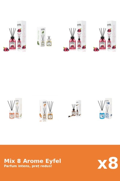 Eyfel Set 8 Mix Variat: 6 arome
