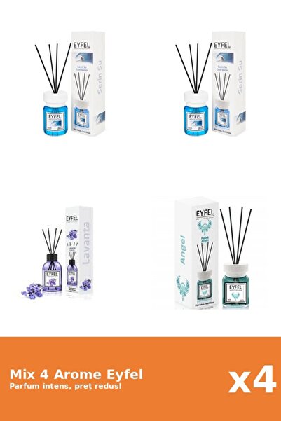 Eyfel Set 4 Mix Eyfel: 1x Angel, 2x Cool Water, 1x Lavanda