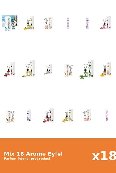 Eyfel Set 18 Mix Variat: 12 arome