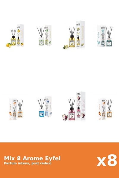 Eyfel Set 8 Mix Variat: 7 arome