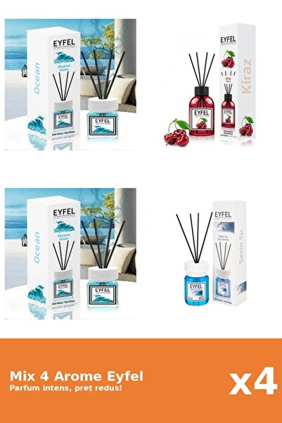 Eyfel Set 4 Mix Eyfel: 1x Cirese, 1x Cool Water, 2x Ocean