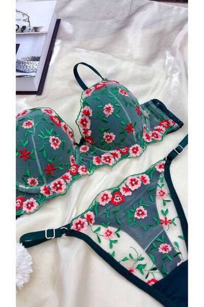 SİLVER MİRROR Bra set with support