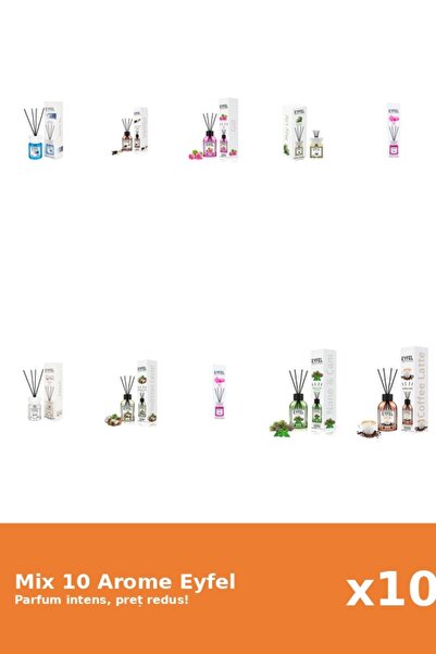 Eyfel Set 10 Mix Variat: 9 arome