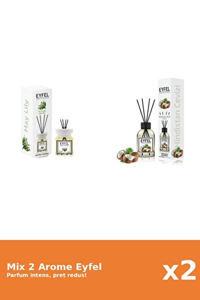 Eyfel Set 2 Mix Eyfel: 1x Lacramioare, 1x Nuca De Cocos