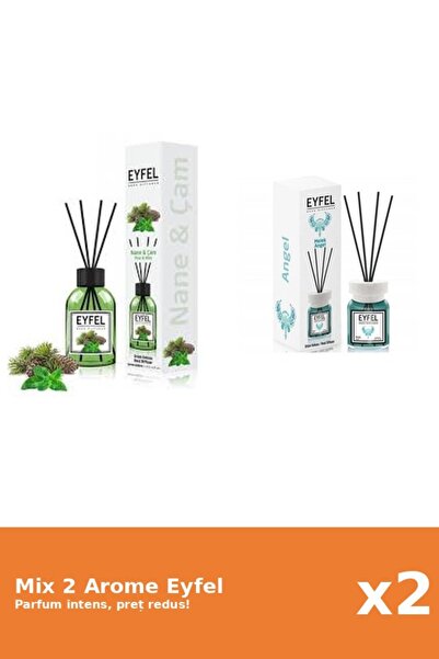 Eyfel Set 2 Mix Eyfel: 1x Angel, 1x Pin Si Menta