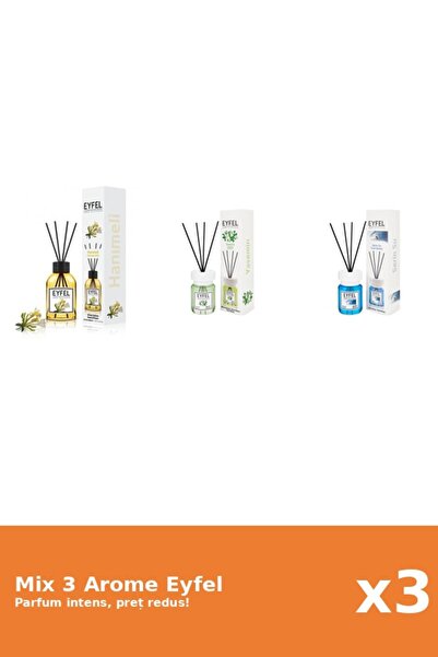 Eyfel Set 3 Mix Eyfel: 1x Cool Water, 1x Iasomie, 1x Mana Maicii Domnului